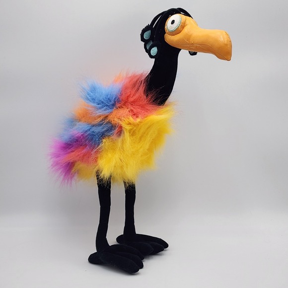 Disney Store Kevin Bird Plush Pixar's Bendable - 18" Tall‎  Stuffed Animal READ - Picture 1 of 7